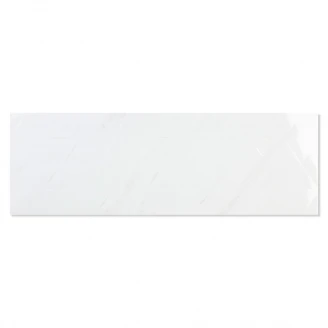 Marmor Vægflise Alvalade Wall Hvid Blank-Relief 33x100 cm